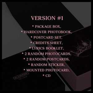 BLACKPINK 1st FULL ALBUM [THE ALBUM]