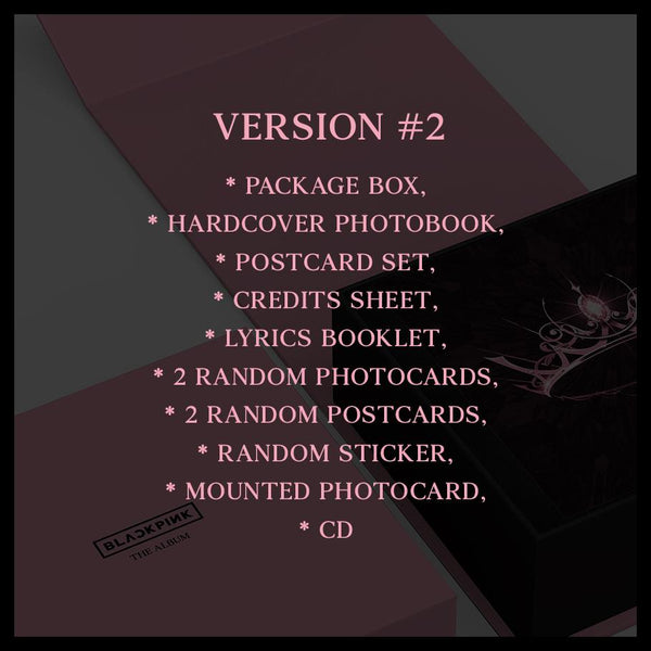 BLACKPINK 1st FULL ALBUM [THE ALBUM]