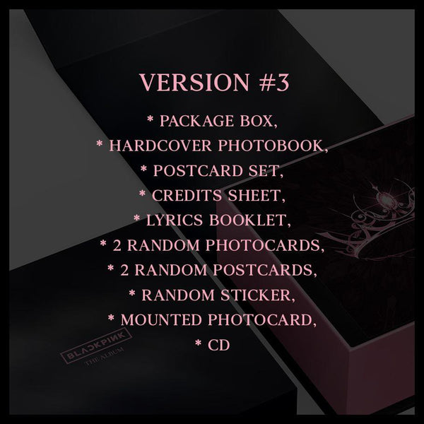 BLACKPINK 1st FULL ALBUM [THE ALBUM]