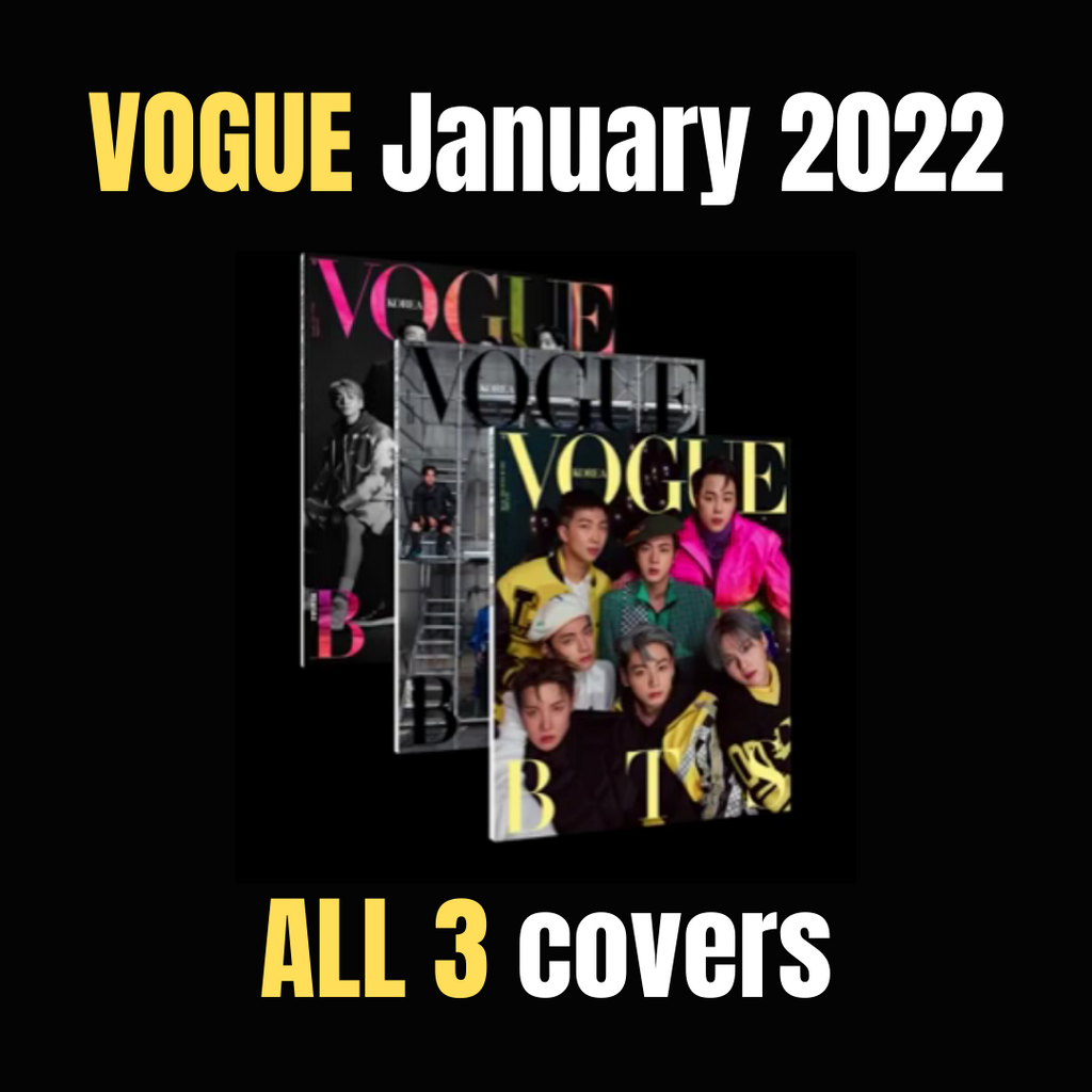 BTS Louis Vuitton SS22 Vogue and GQ Korea Covers