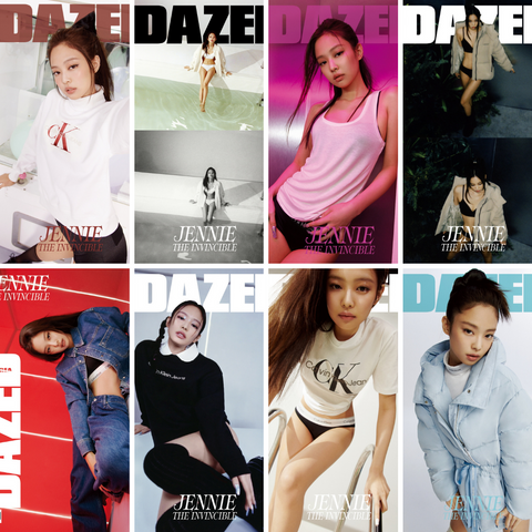 DEOKWON DAZED & CONFUSED MAGAZINE DECEMBER 2021 BLACKPINK JENNIE COVER