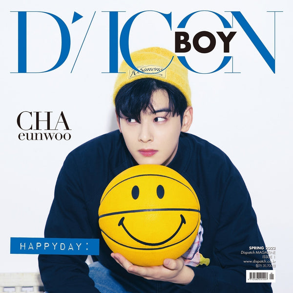 DICON BOY ISSUE N.1 CHA EUNWOO HAPPYDAY(Type B)