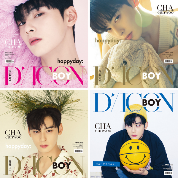 DICON BOY ISSUE N.1 CHA EUNWOO HAPPYDAY(Type C)