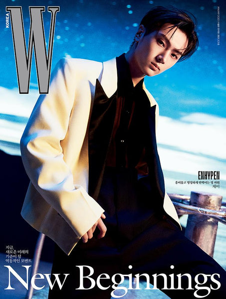 DEOKWON G - Jay W KOREA 2022 January Enhypen Magazine Cover