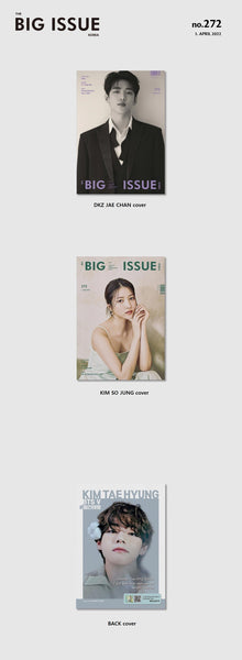 BIG ISSUE MAGAZINE APRIL 2022 BTS V BACK COVER