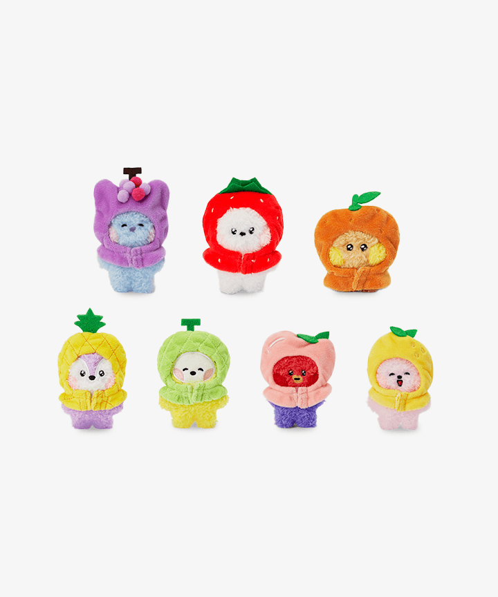 BT21 23 Mini Minni Fruit Theme Plush