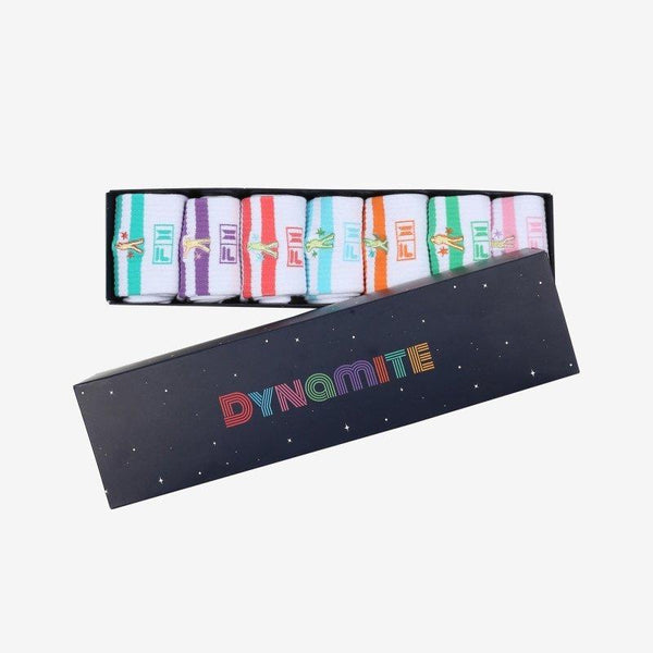 FILA X BTS [DYNAMITE] Silhouette Socks Set of 7