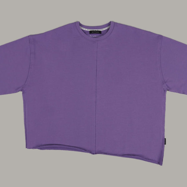 GRAFFITIONMIND INCISION LONG SLEEVE TEE PURPLE (JUNGKOOK'S PICK)