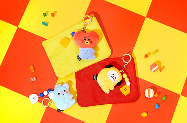 BT21 BABY JELLY CANDY BAG CHARM DOLL