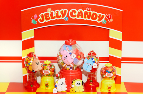 BT21 BABY JELLY CANDY BAG CHARM DOLL