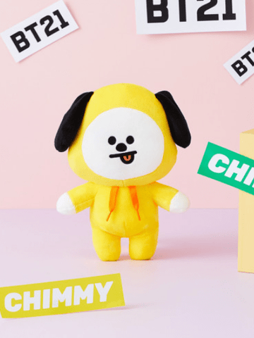 BT21 CHIMMY STANDING DOLL (MEDIUM)