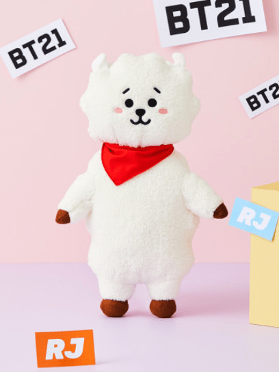 BT21 RJ STANDING DOLL (MEDIUM)