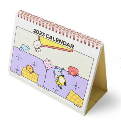 BT21 MININI 2023 CALENDAR