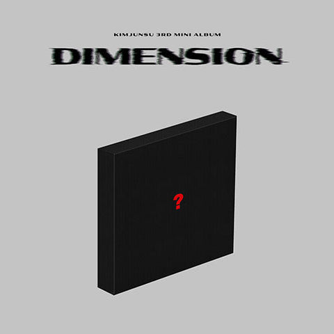 KIMJUNSU - 3RD MINI ALBUM DIMENSION