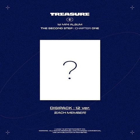 TREASURE - 1ST MINI ALBUM THE SECOND STEP CHAPTER ONE (DIGIPACK VER.)