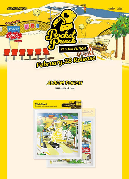 ROCKET PUNCH - 4TH MINI ALBUM YELLOW PUNCH