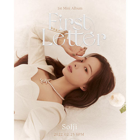 SOLJI - 1ST MINI ALBUM FIRST LETTER