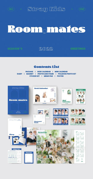 [PR] SOUNDWAVE [PRE-ORDER]Stray Kids - 2022 SEASON'S GREETINGS Room,mates