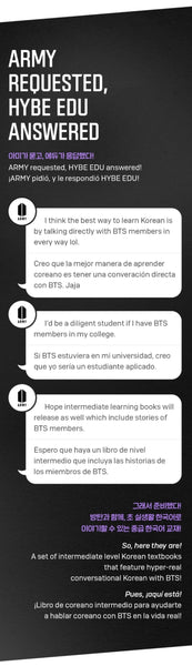 [PR] Weverse Shop BTS - LEARN KOREAN SERIES TALK WITH BTS