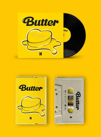 BTS - SINGLE [BUTTER] 7 Vinyl, Cassette Oficial