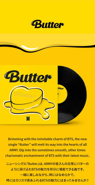 BTS - SINGLE [BUTTER] 7 Vinyl, Cassette Oficial