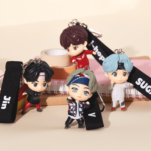 BTS TINYTAN FIGURE KEYRING