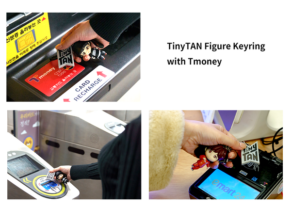 BTS TINYTAN FIGURE KEYRING