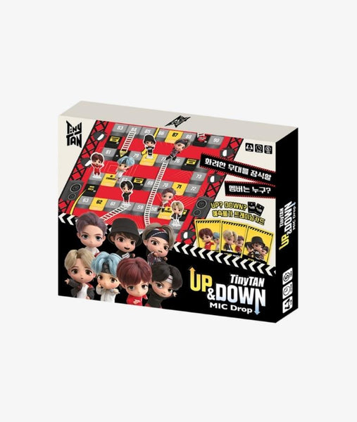 BTS TINYTAN UP AND DOWN MIC DROP BOARD GAME