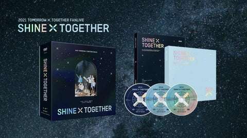 TXT - 2021 FANLIVE SHINE X TOGETHER DVD