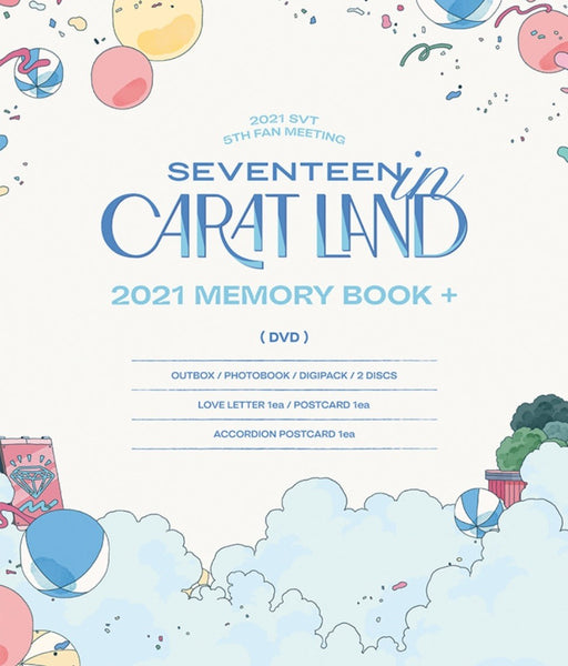 SEVENTEEN - 2021 MEMORY BOOK+ SEVENTEEN IN CARAT LAND