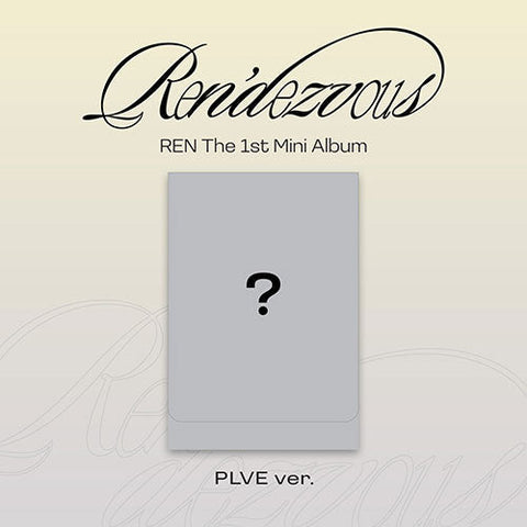 REN NUEST - RENDEZVOUS 1ST MINI ALBUM PLVE VER.