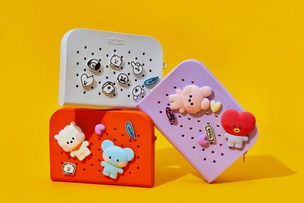 Silicone Pouch + BT21 [minini] Big Sticon