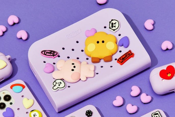 Silicone Pouch + BT21 [minini] Big Sticon