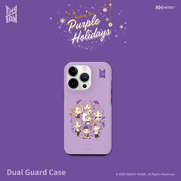 TinyTAN PURPLE HOLIDAYS Slim Fit / Dual Guard Case