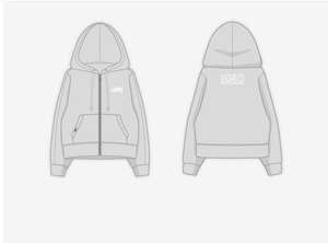 TWICE HOOD ZIP UP - TWICE 7TH ANNIVERSARY