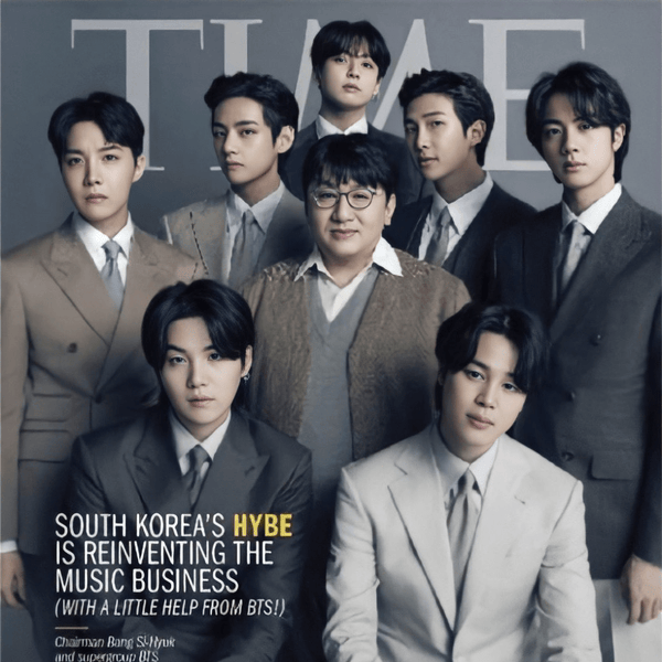 TIME MAGAZINE 2022 APRIL BTS COVER