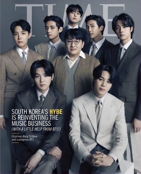 TIME MAGAZINE 2022 APRIL BTS COVER