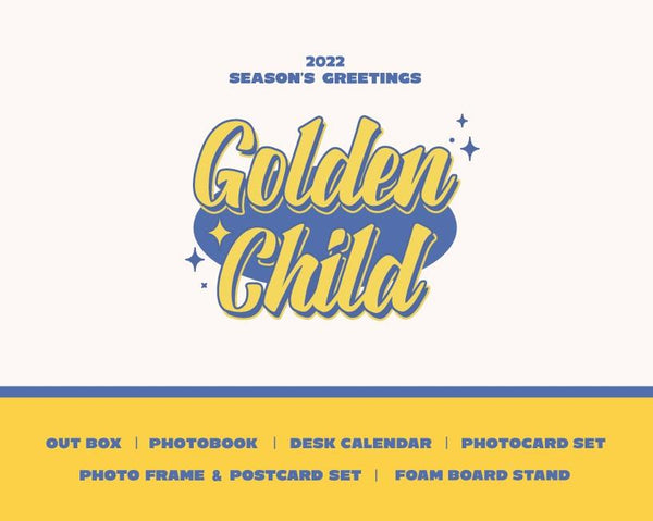 WOOLLIM MALL GOLDEN CHILD - 2022 SEASON'S GREETINGS