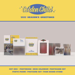 WOOLLIM MALL GOLDEN CHILD - 2022 SEASON'S GREETINGS